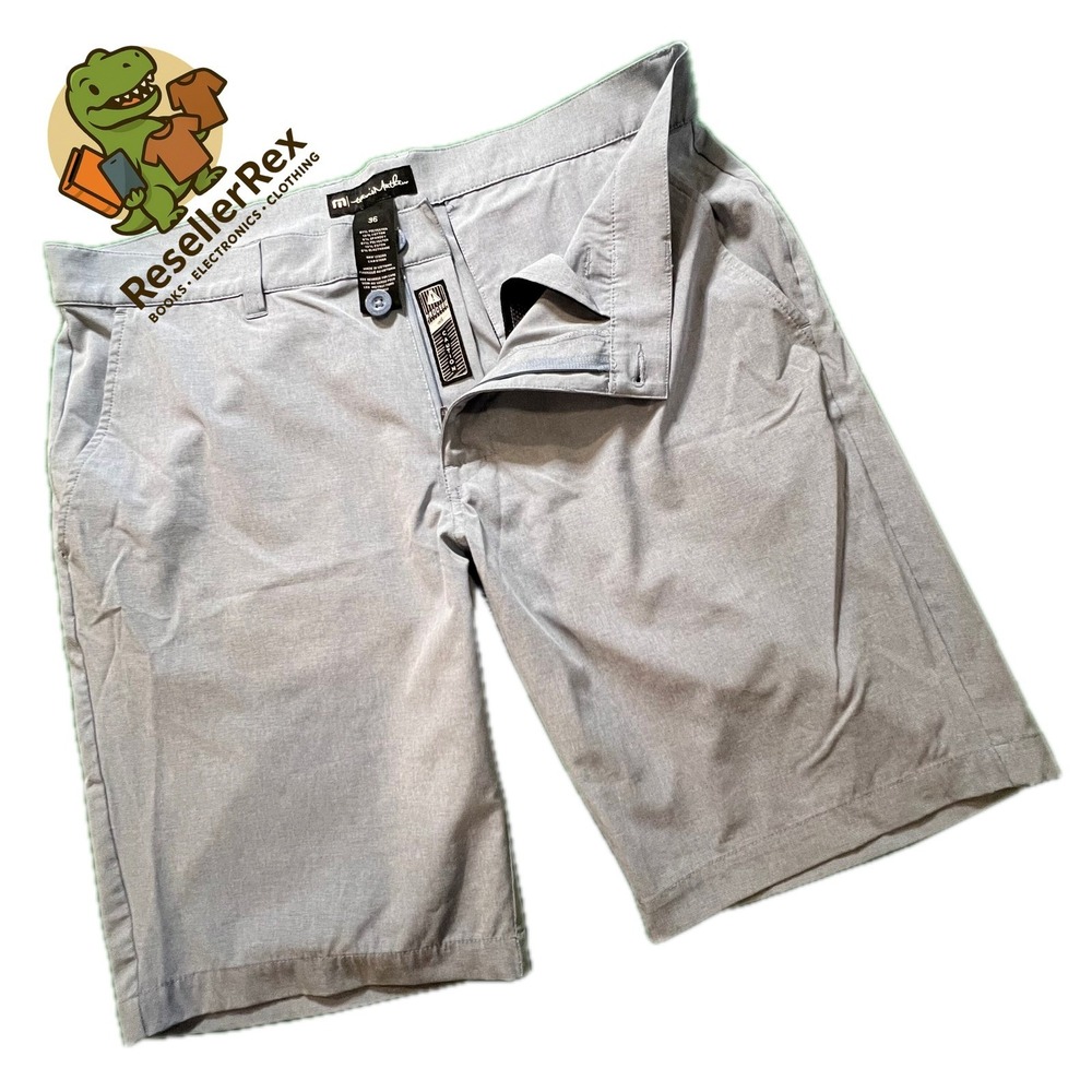 Travis Mathew Men's Baby Blue Performance‎ Stretch Golf Shorts Size 36